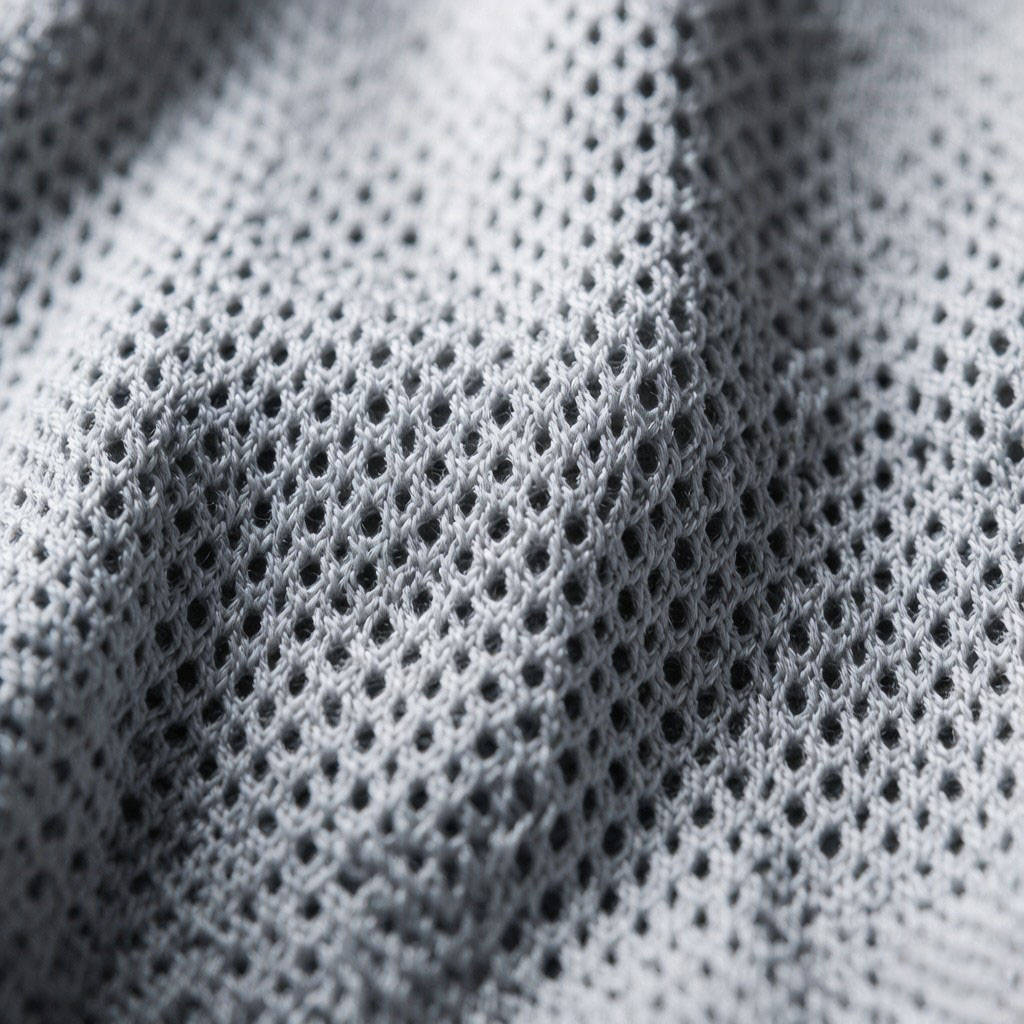 Close-up of jersey fabric texture